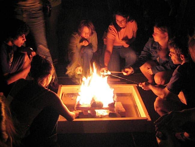 Fire Pit S'mores