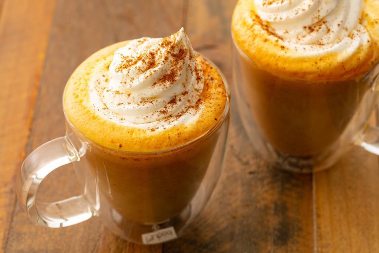 Pumpkin and spice latte