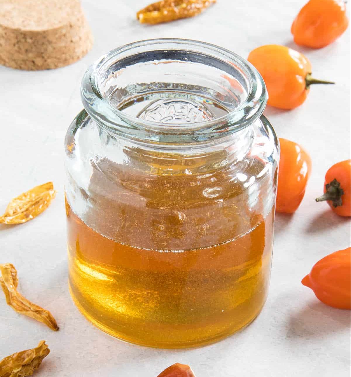 Make your own hot honey