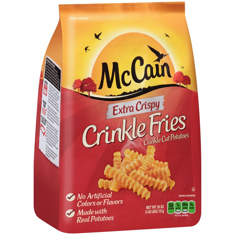 Crinkle Extra Crispy McCain Fries