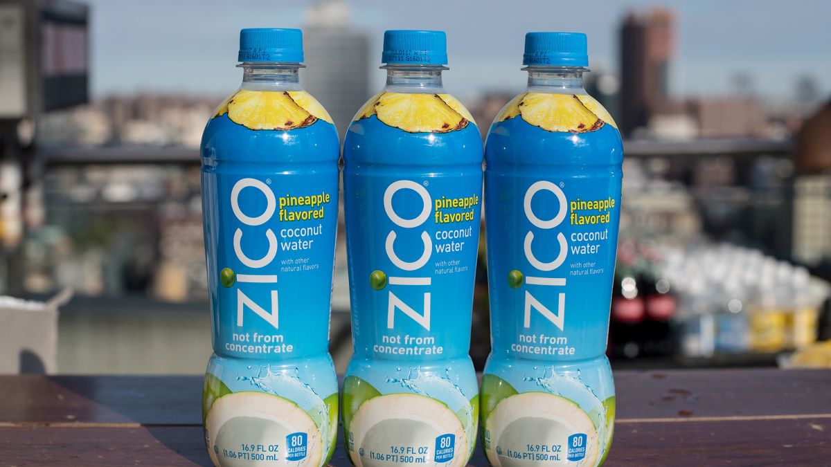 Zico coconut water is abandoned