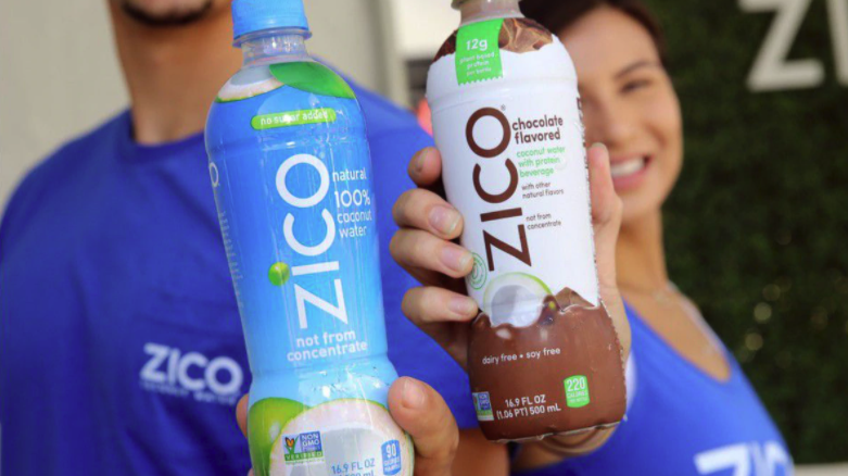 There has been an overall drop in coconut water sales